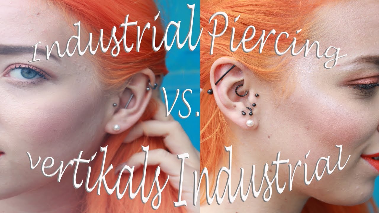Industrial vs Vertikals Industrial Piercing | Was war für mich schlimmer? | Schnurstracks