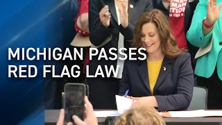 Michigan becomes 21st state to pass 'red flag' laws aimed at curbing gun violence