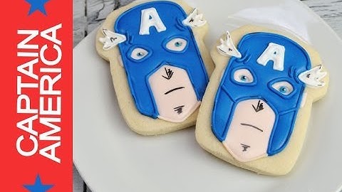 CAPTAIN AMERICA COOKIES, HANIELA