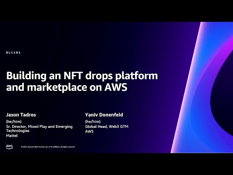 AWS re:Invent 2023 - Building an NFT drops platform and marketplace on AWS (BLC101) Episode cover