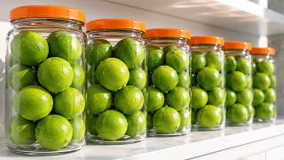 How to Preserve Lime for 3 YEAR – No Spoilage, No Freezer Needed! | Epic Tips