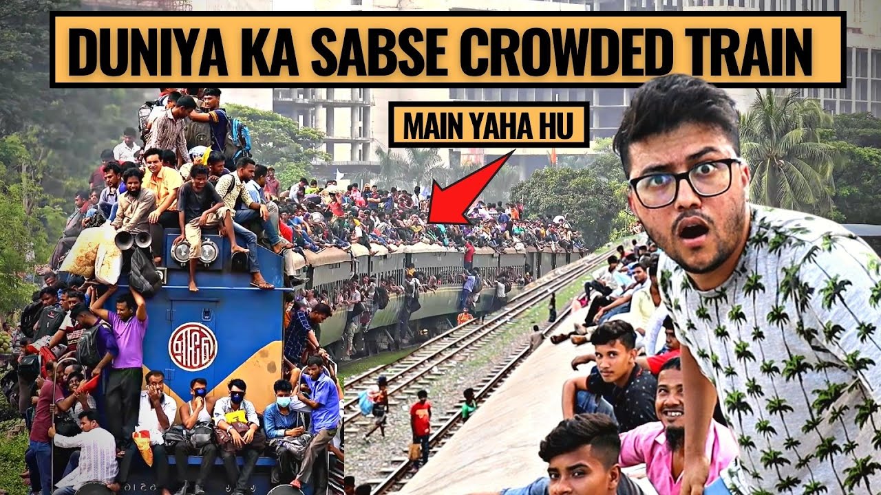 i-travelled-in-the-world-s-most-crowded-train-this-is-insane-youtube