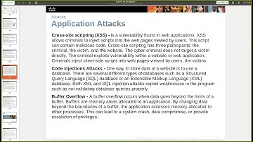 Chapter 3:Cybersecurity Threats,Vulnerabilities, and Attacks-part #03