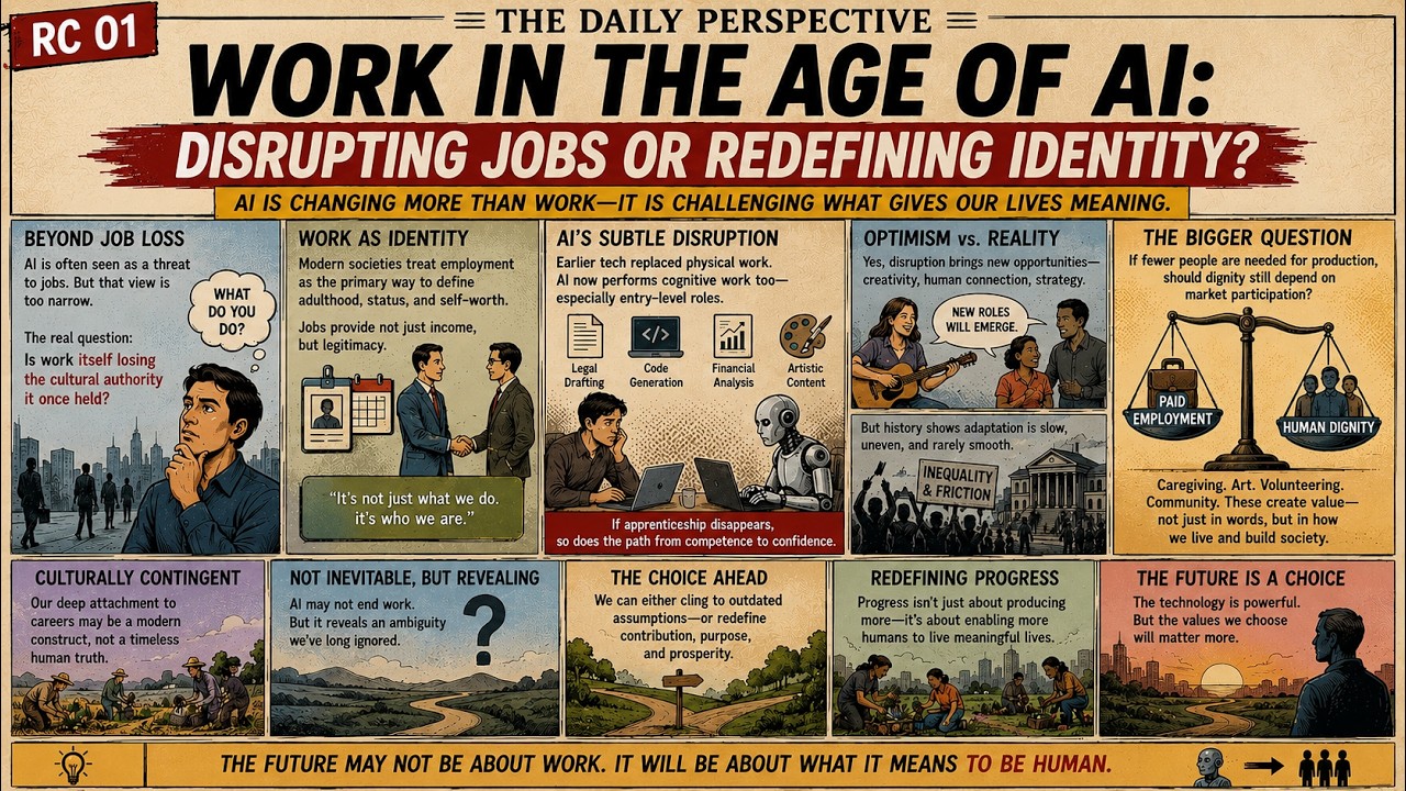 Level 1 RC 01-AI replacing entry-level jobs: Is work losing its role in human identity?