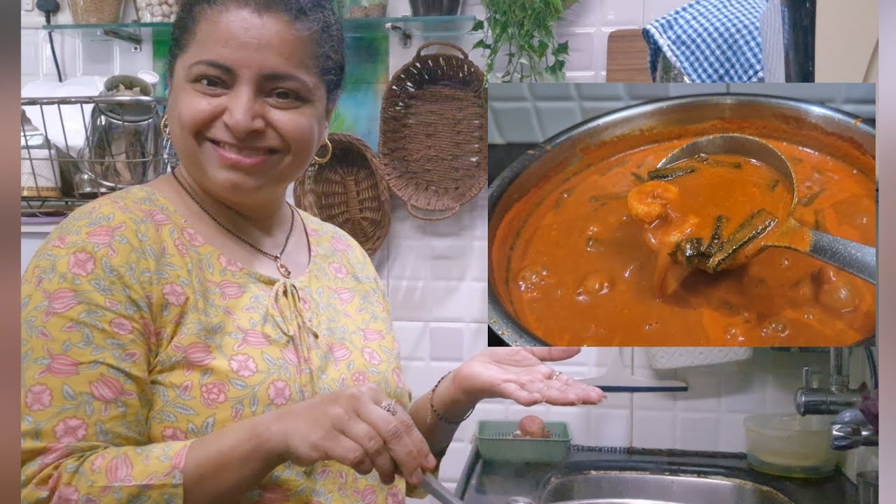 Goan fish curry recepie l नक्की करून बघा, बोटं चाखून खाल ll vlog #120