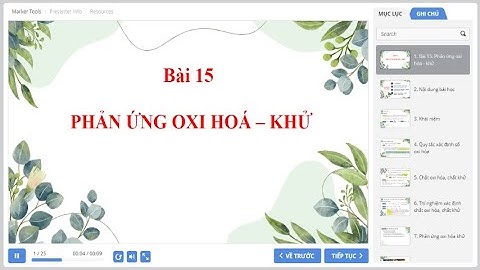 Hóa học lớp 10 | Bài 15| Phản ứng oxi hóa khử| Kết nối tri thức THPT T-L-H-T