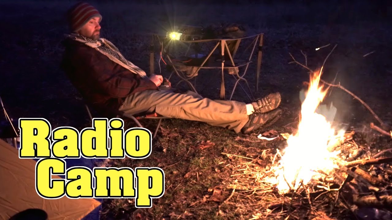 Ham Radio Camping Yaesu 891 HyEndFed Antenna YouTube