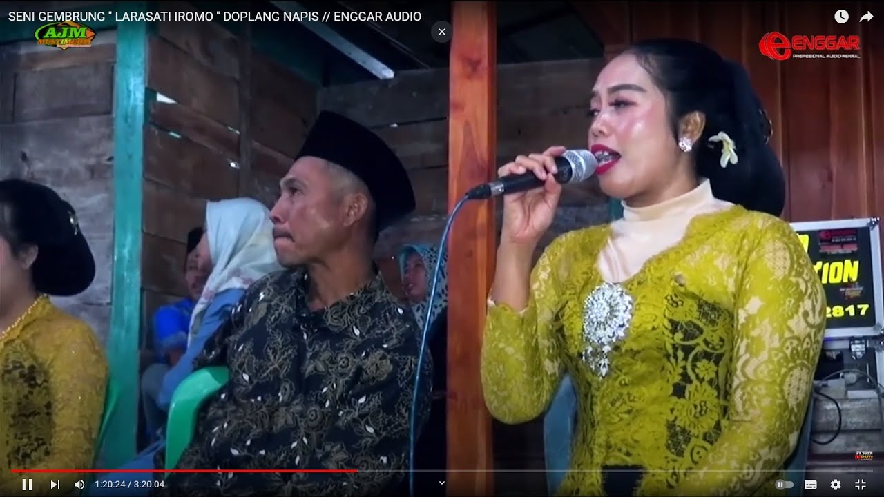 SENI GEMBRUNG '' LARASATI IROMO '' DOPLANG NAPIS // ENGGAR AUDIO