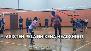 Asisten Pelatih Kena Headshoot Annisa Bjb Aufa Nahda Vera Yasmin Salsabila