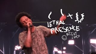 Night Lovell - Lethal Presence (Live at Silver Spring, MD)