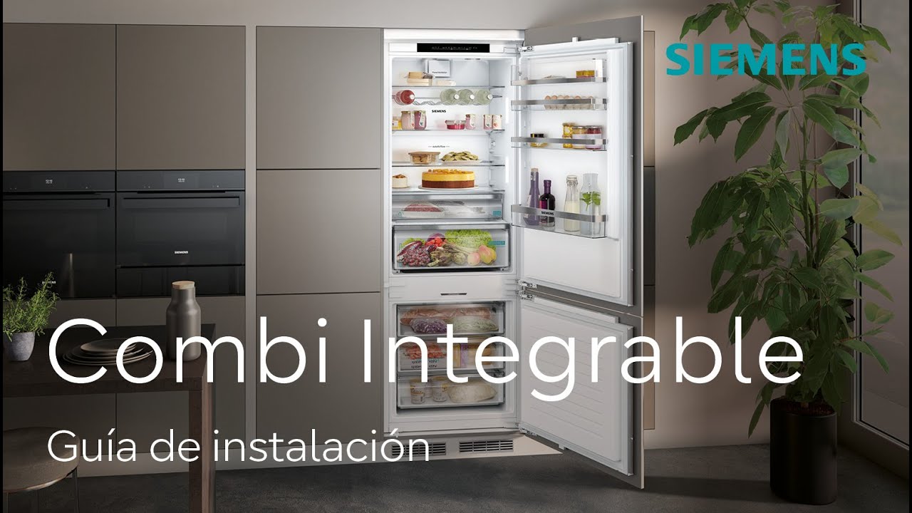 Instala tu frigorífico integrable XL y XXL paso a paso 
