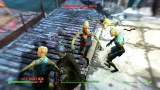 Famous Fallout 4 huge settlement attack ! Wealth