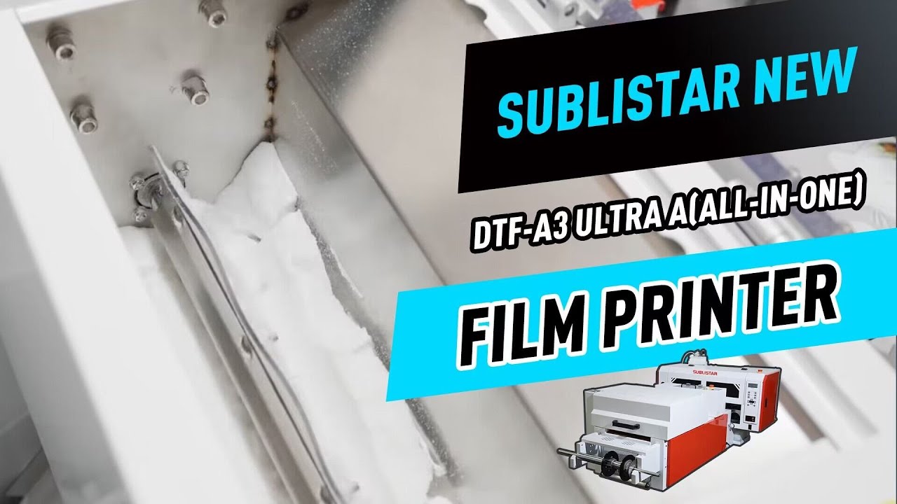 Potente impresora DTF Ultra A3 / A3+ - Alta eficiencia y productividad -  Sublistar