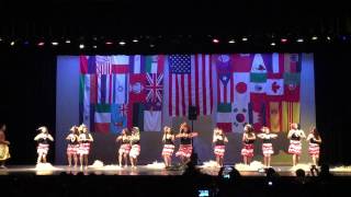 Pittsburg High Sch MultiCultural Show..Poly Girls 4/1/15