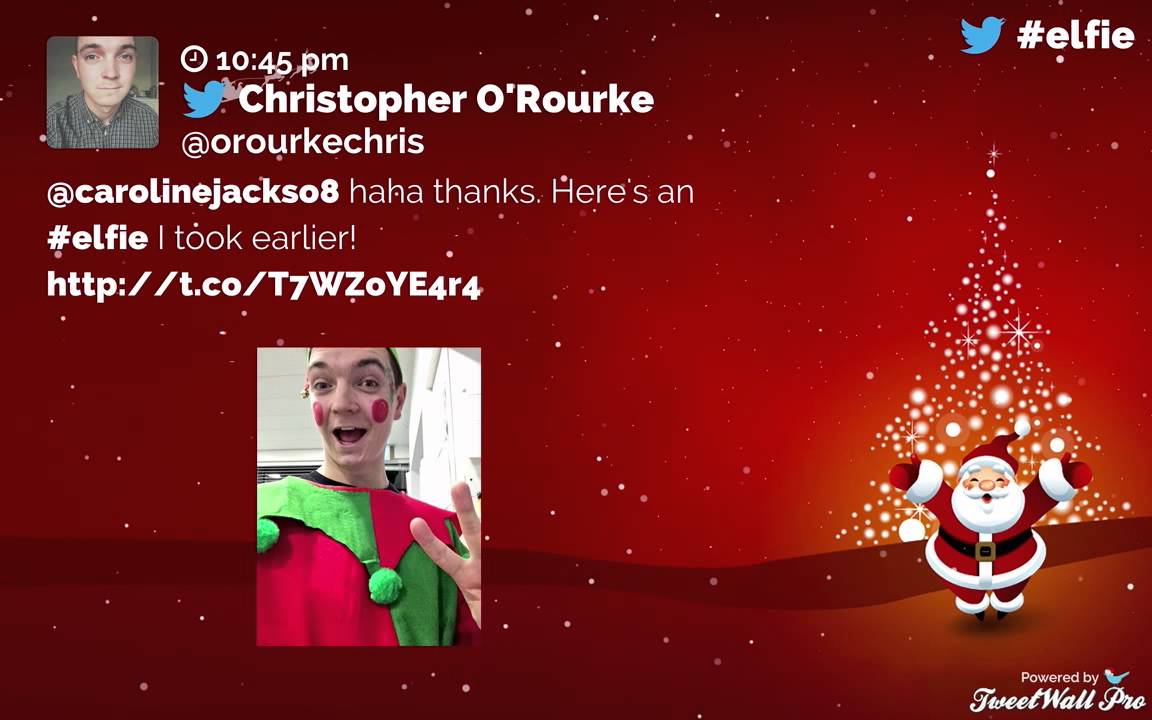 TweetWall Pro - Christmas