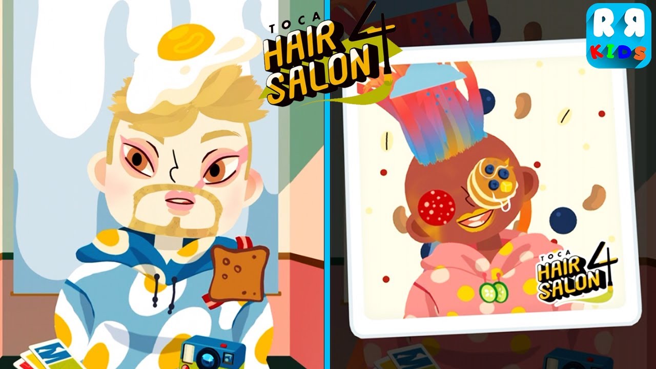 Here are some of the characters I made in Toca Hair Salon 4! : r/tocaboca