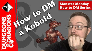 D&D 5e Dungeon Master Tips㆐Monster Monday㆐Kobold