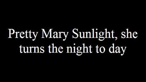 Jerry Reed Pretty Mary Sunlight with Lyrics (Scoob...