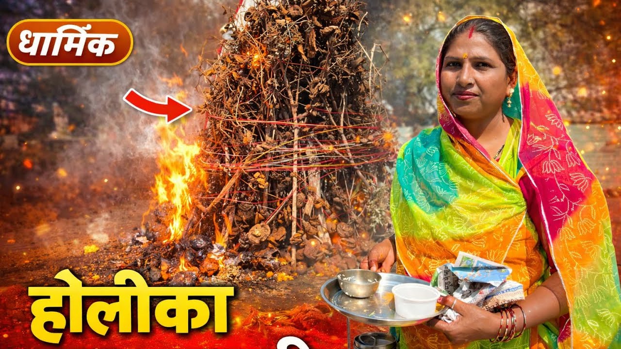 Holika Dahan 2026 | Mummy Ki Taiyaari Dekho❤️🙏🏻