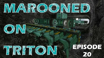 Marooned on Triton - The Drilling Episode - Space Engineers RP Survival