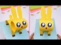 DIY 3D Paper Rabbit | How to make 3d paper bunny easy | Crafts for kids | Easy Paper Craft