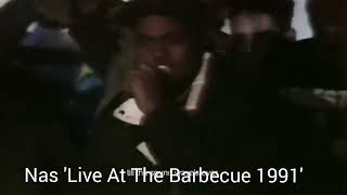 Nas Live At The Barbecue 1991