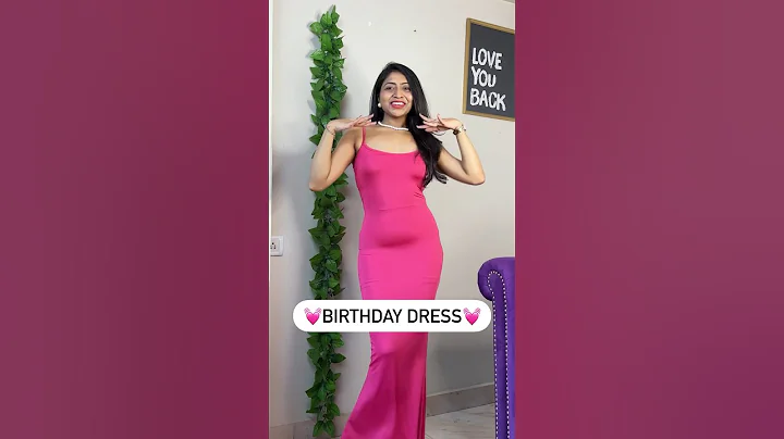 Birthday Dress from Urbanic #shorts #youtubeshorts #birthdaydress #partydresses #haul #fyp #urbanic