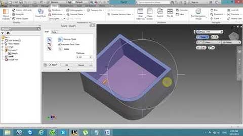 CHaui Hướng dẫn sử dụng lệnh shell trong Inventor