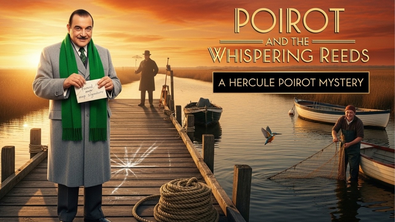 Hercule Poirot: The Whispering Reeds | A Hercule Poirot Mystery | Full Audiobook (Fan Fiction)