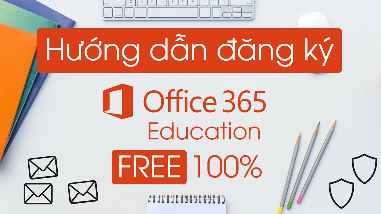 Hướng dẫn đăng ký office 365 miễn phí bản sinh viên... - youtube