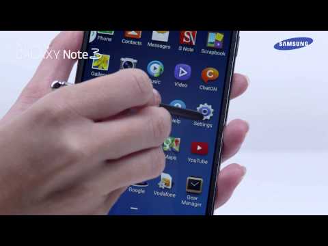 Samsung Galaxy Note 3 | How to activate the Air Command feature