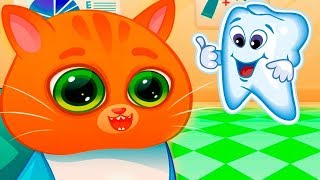Bubbu Gameplay meow My Virtual Kitten Doctors visit we treat teeth screenshot 4