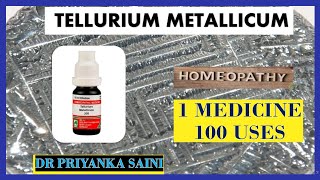 Tellurium Metallicum: Homeopathic ||1 medicine 100 uses || ear discharge‪@dr.priyankashomeopathy‬ screenshot 1