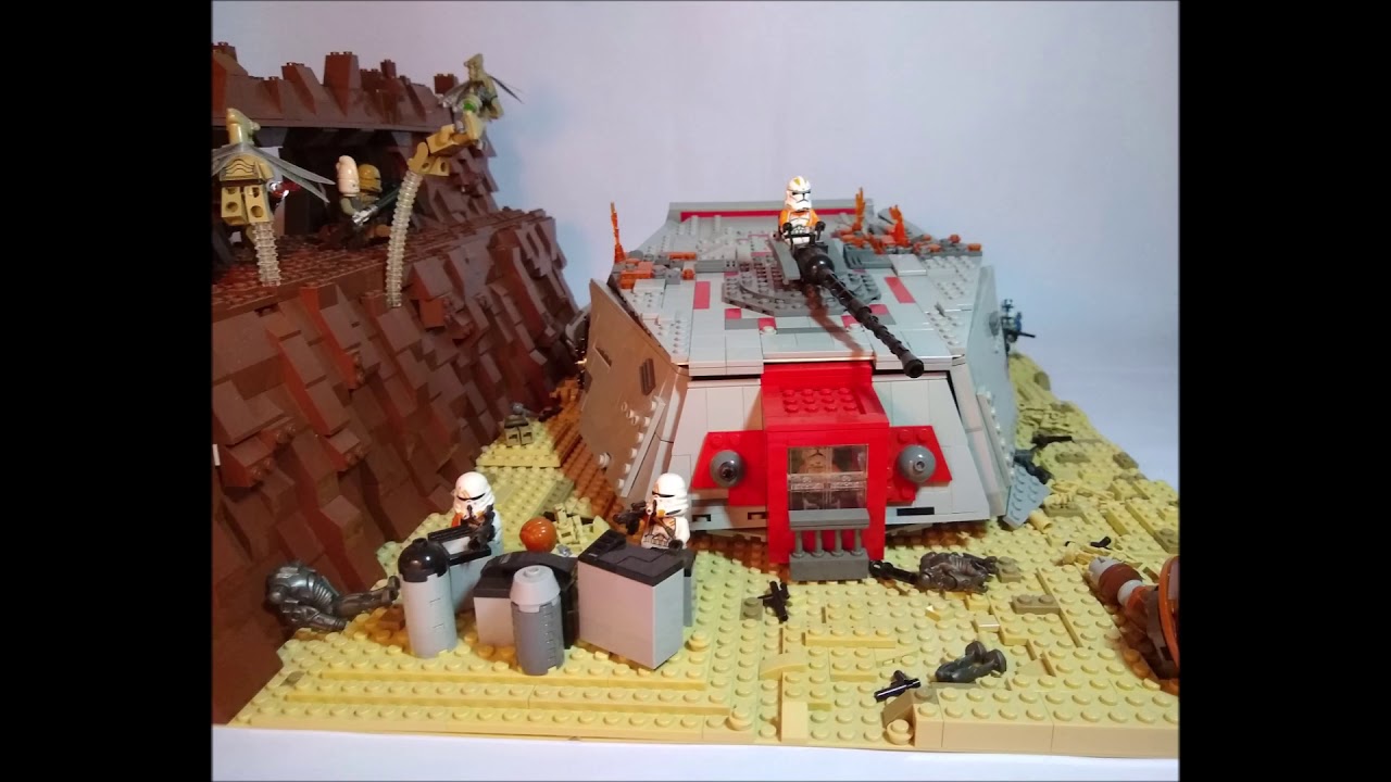 Lego Star Wars MOC: Second battle of Geonosis - YouTube
