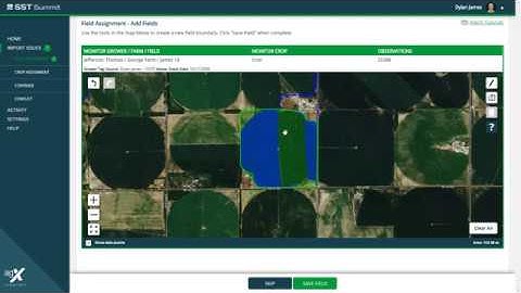 Summit Import Services: Field Assignment - Add Fields - Edit Mode