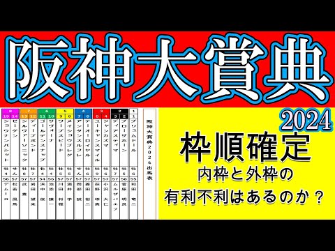 阪神大賞典2024枠順確定！人気のサヴォーナは6枠10番、ブローザホーンは2枠2番と好枠に入ったか？4枠6番テーオーロイヤルや7枠12番ディープボンドと楽しみな枠に入った！