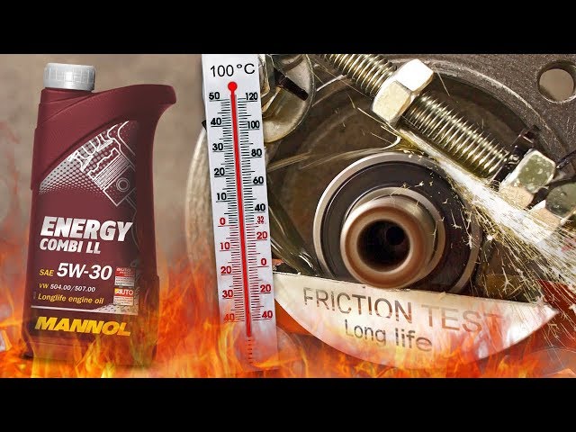 Mannol Energy Combi LL 5W30 Engine Oil Test 100°C Piotr Tester 