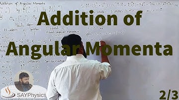 L38.2 Addition of angular momenta