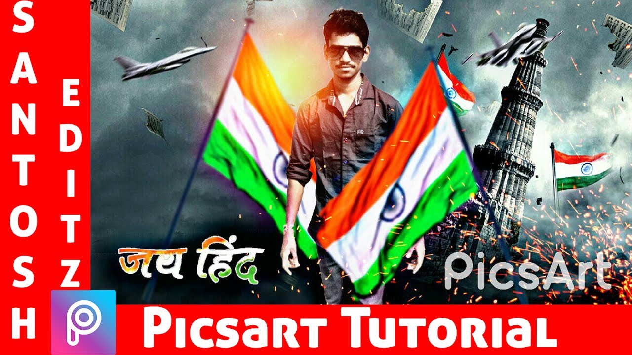 Picsart 15 August Editing Picsart Independence Day Editing