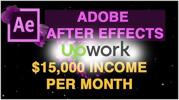 How to make money with Adobe After Effects |$15000 per Month