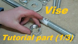 Столярные тиски. Vise. Tutorial (part 1/3)