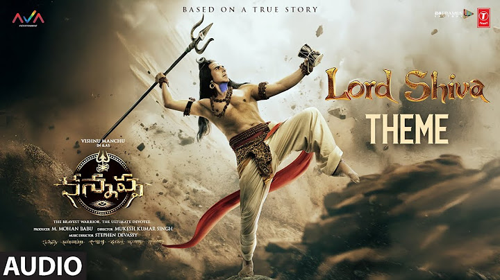 Shiva Theme Audio Song | Kannappa Telugu | Vishnu Manchu | Akshay | Prabhas | Stephen Devassy