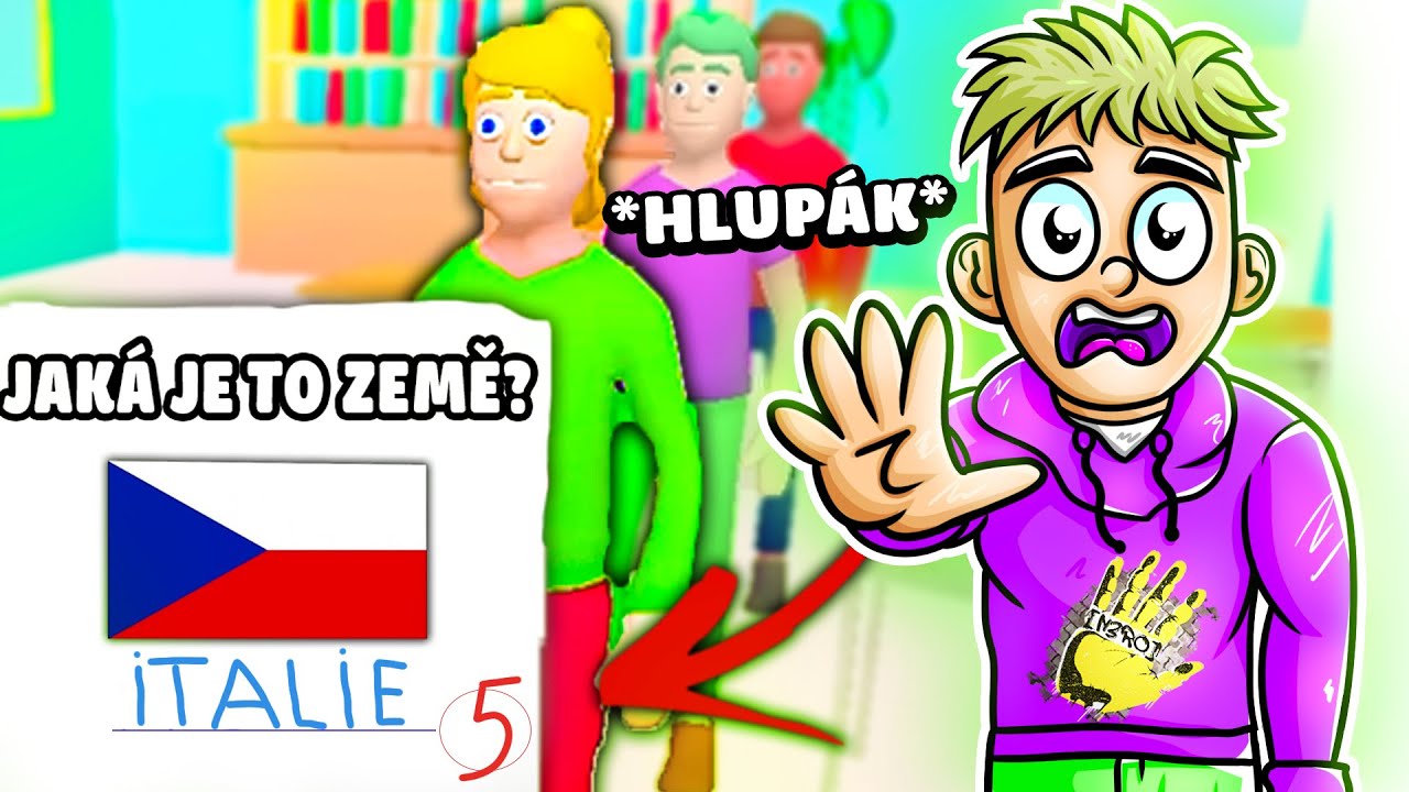 Hloupější děti ve TŘÍDĚ snad NIKDO NEMÁ... (Teacher Simulator)