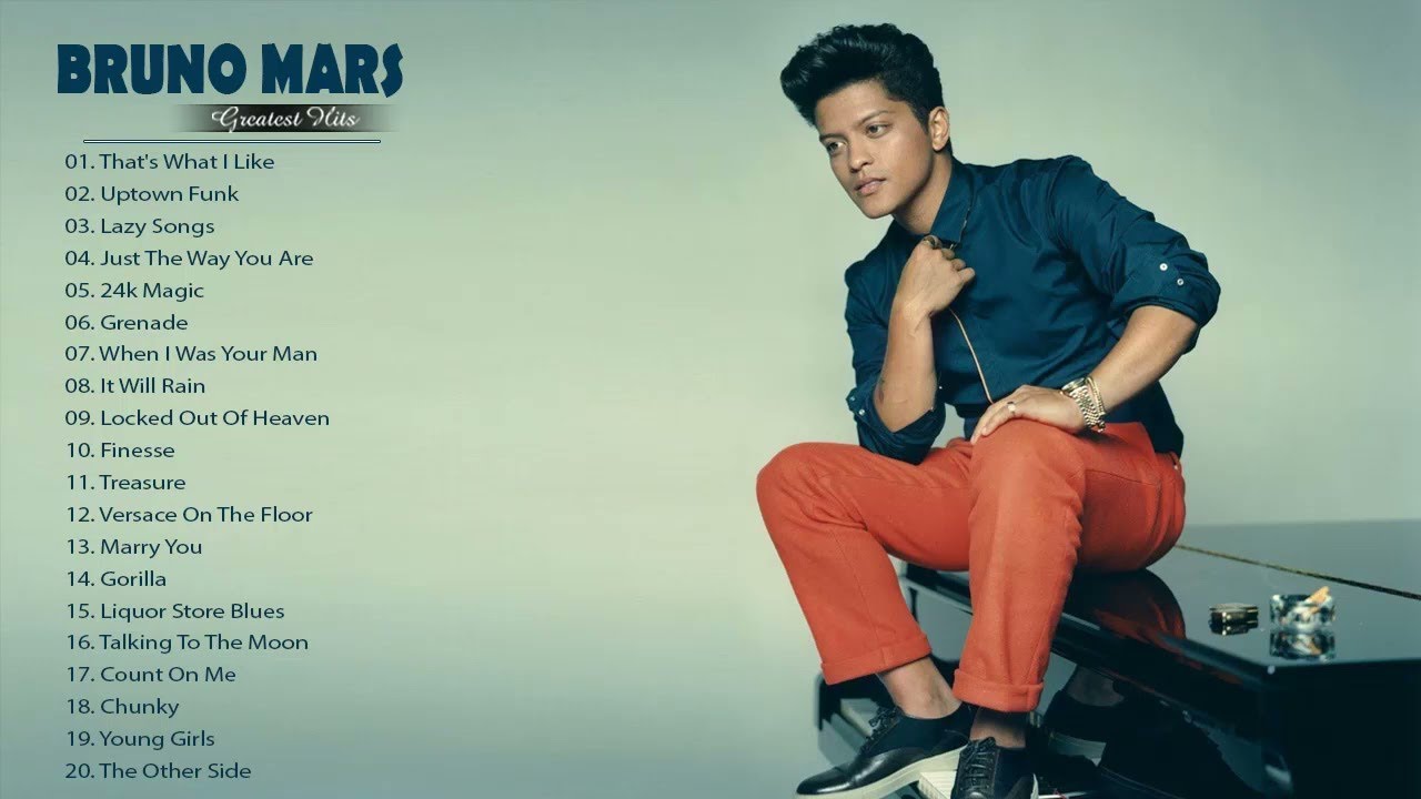 Bruno Mars Greatest Hits Full Album Best Songs Of Bruno Mars YouTube