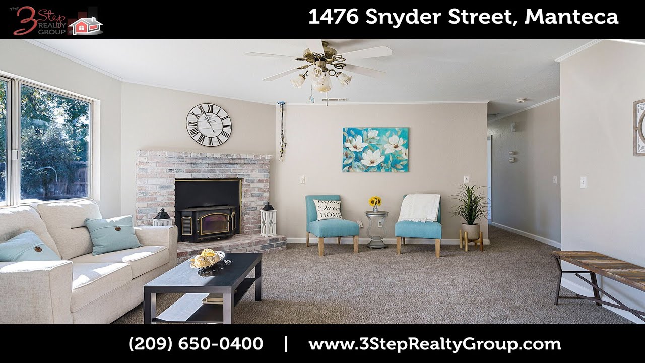⏰ Listing Alert 🏡 1476 Snyder St., Manteca 😍