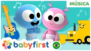 Vídeos Educativos | Googoo e Gaagaa | Aprenda Instrumentos Musicais | Guitarra elétrica | BabyFirst