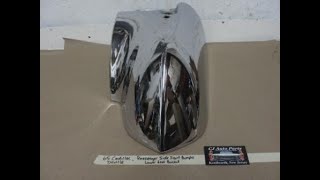 OEM 65 Cadillac Deville RIGHT PASSENGER SIDE LOWER FRONT BUMPER END BUCKET **SOLID**