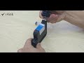 How to refill ink to v4ink bentsai eb21b black ink cartridge