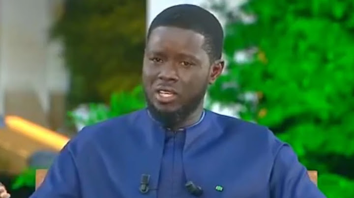Face à la presse, voici l'intégralité des réponses du président Diomaye r