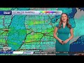 Saturday A.M. Forecast: Morning rain and clouds, afternoon sunshine